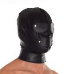 læder fetish maske