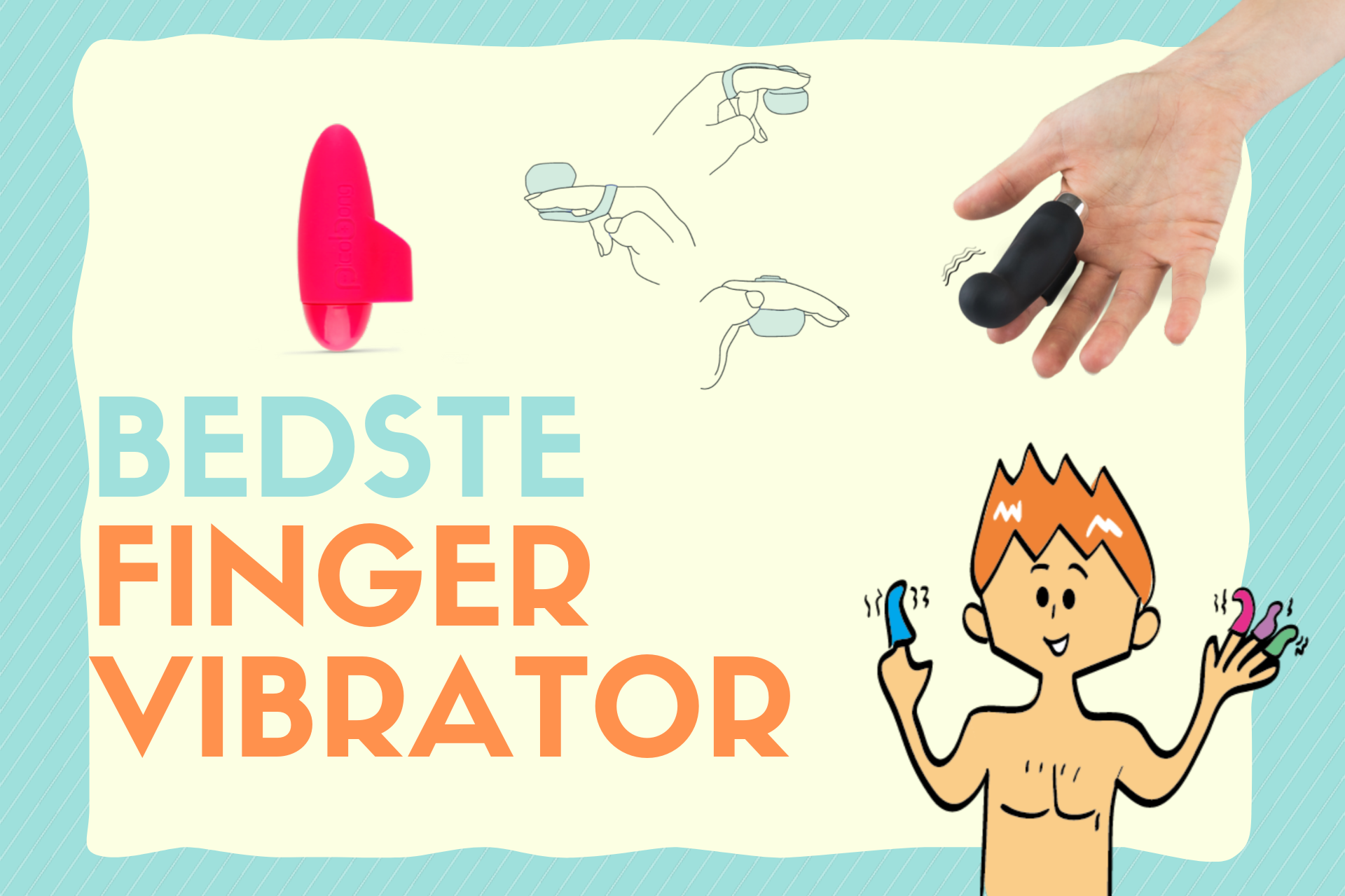 bedste finger vibrator