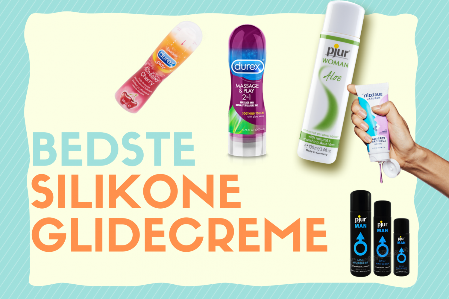 bedste silikone glidecreme