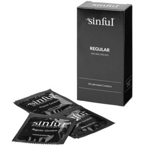 Sinful Regular Kondomer 10 stk