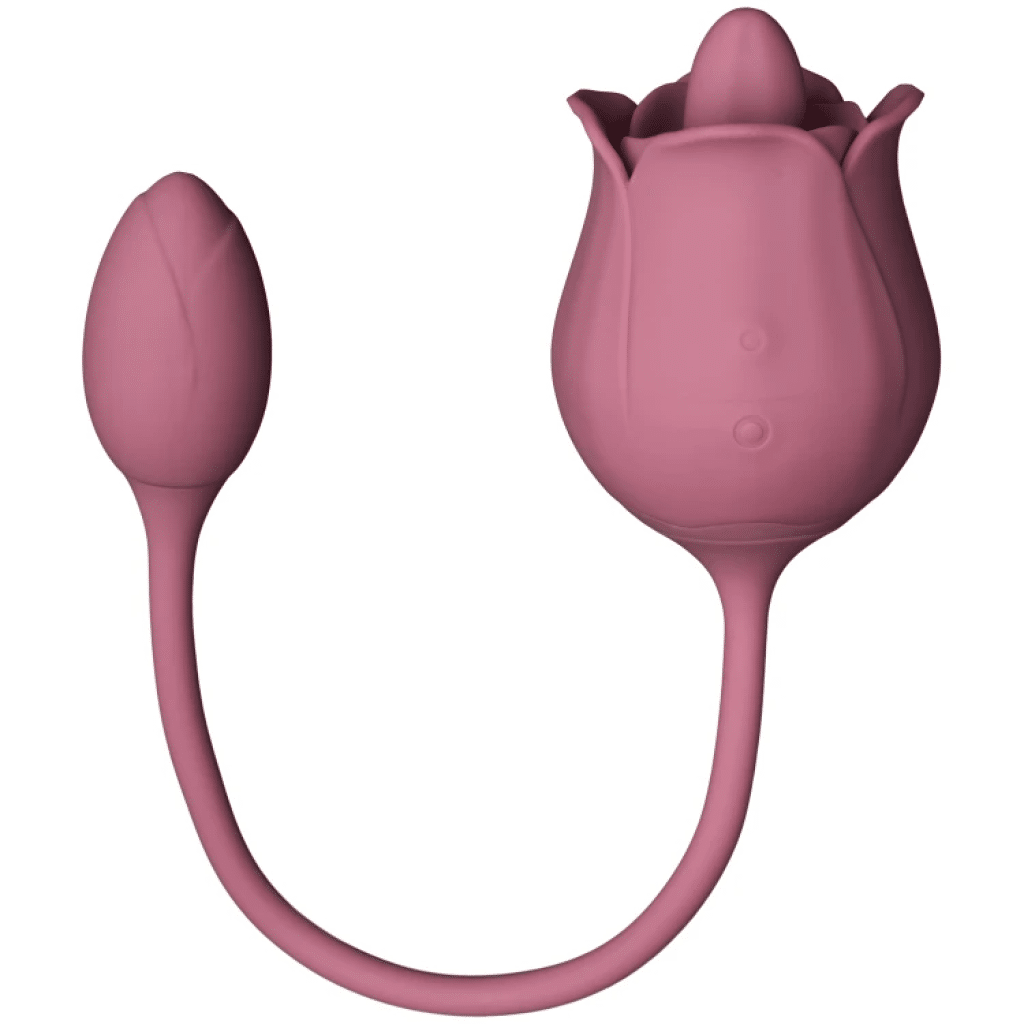 2. Amaysin Licking Rose & Egg Vibrator – Bedst til dobbelt stimulation