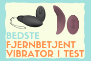 Fjernbetjent Vibrator – Her er de 4 Bedste