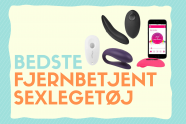 Fjernstyret sexlegetøj: Det bedste i test